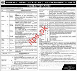 Hyderabad Institute for Technology & Management Sciences HITMS Jobs 2024 New Jobs Latest