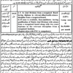 Prime Minister Health Initiative for Punjab New Jobs for Lady Health Visitor LHV New Jobs