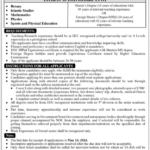 Kinnaird College for Women New Jobs Advertisement Latest at Intermediate Level