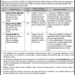 Ministry of Law & Justice MOLAW New Jobs Latest Advertisement
