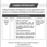PAK Land Property Management New Jobs Advertisement Latest