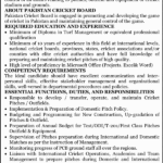 Pakistan Cricket Board PCB New Jobs Latest Advertisement